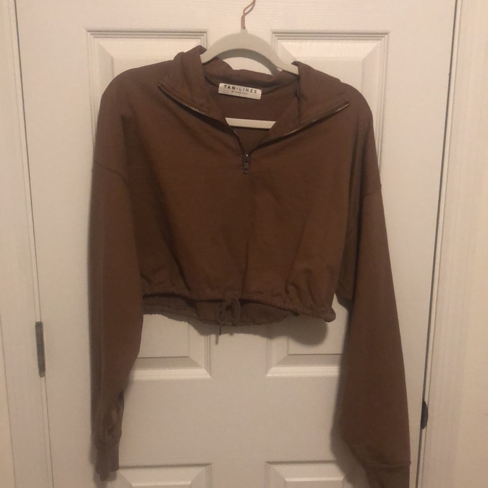 Tan lines SANTA BARBARA SWEATSHIRT- mocha - Picture 7 of 11